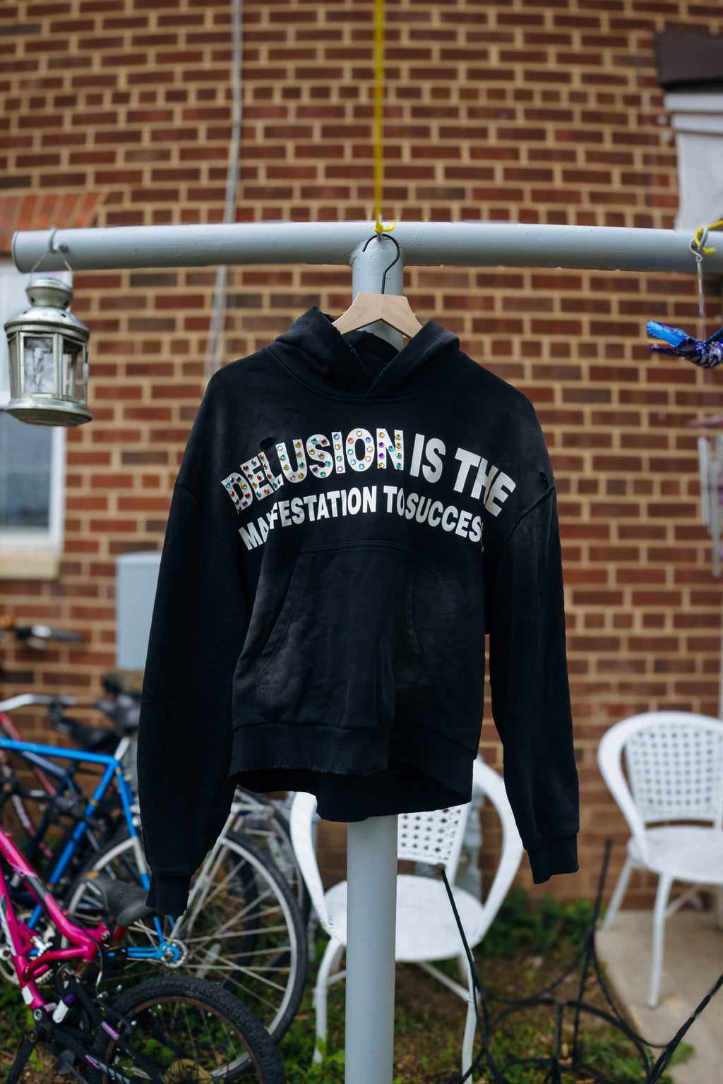 BLACK GEMSTONE HOODIE