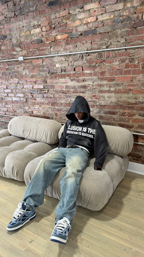 BLACK GEMSTONE HOODIE